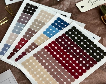 Small Dots Planner Stickers: Journaling, Scrapbooking, Tracker