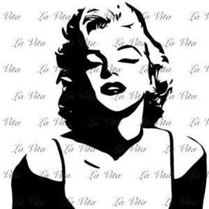 Marilyn Monroe SVG PNG
