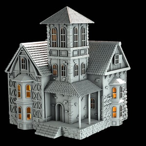 Tabletop RPG Terrain - Archaic Houses Bundle - Dungeons and Dragons - 6x Digital STLs