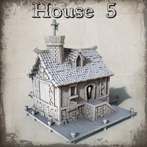 Tabletop RPG Terrain - Pirate Architecture - Dungeons and Dragons - Pathfinder - Digital STL