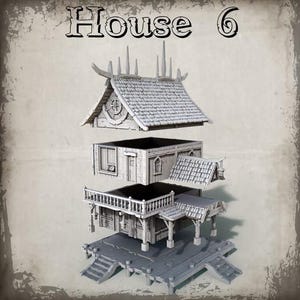 Tabletop RPG Terrain - Pirate Architecture - Dungeons and Dragons - Pathfinder - Digital STL