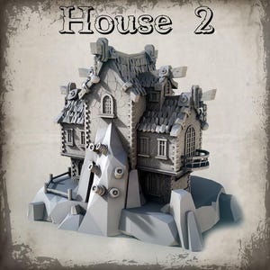 Tabletop RPG Terrain - Pirate Architecture - Dungeons and Dragons - Pathfinder - Digital STL