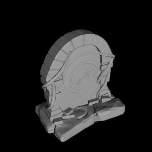 Tabletop RPG Terrain - Magic Portals - Dungeons and Dragons - Pathfinder - Digital STL