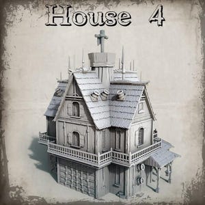 Tabletop RPG Terrain - Pirate Architecture - Dungeons and Dragons - Pathfinder - Digital STL