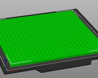 Mesa de juego StageTop: mosaico de 8”x8” compatible con Toy Brick.