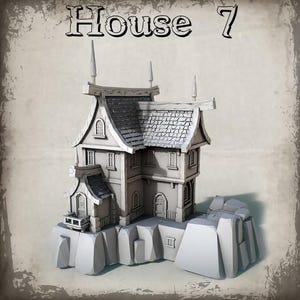Tabletop RPG Terrain - Pirate Architecture - Dungeons and Dragons - Pathfinder - Digital STL