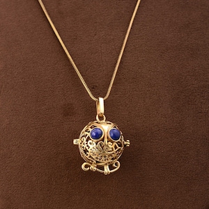 ANGEL CALLER - bola - harmony - chime - silver pendant, Gold pendant