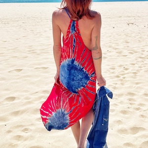 Boho maxi dress / beach cover-up / summer