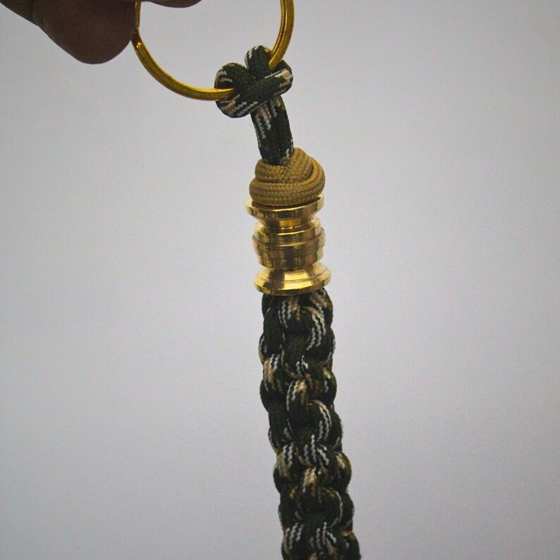 Paracord Zipper Pulls and Keychains Custom Colors Available Zipper
