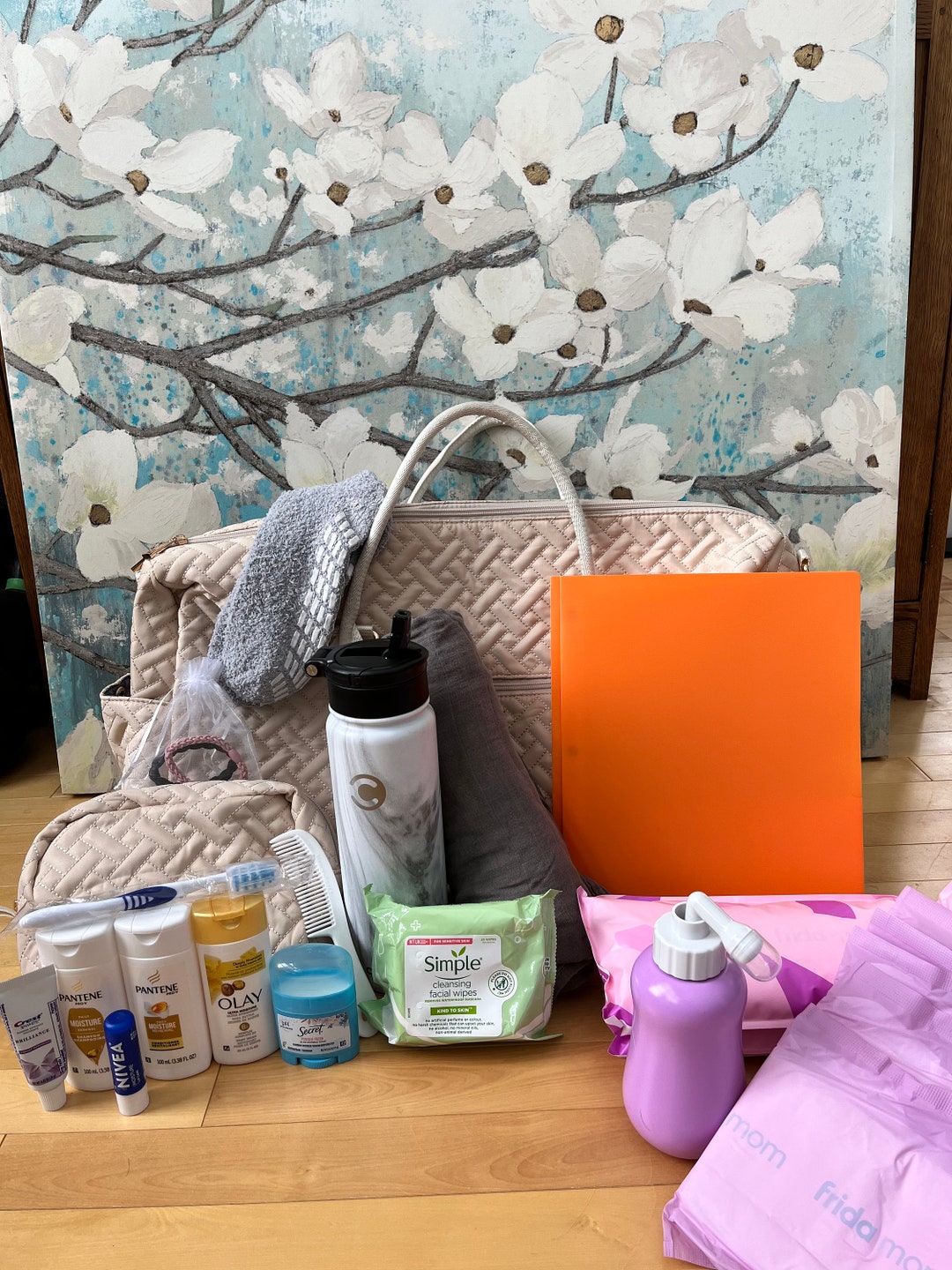 Prepacked Hospital Maternity Bag Etsy