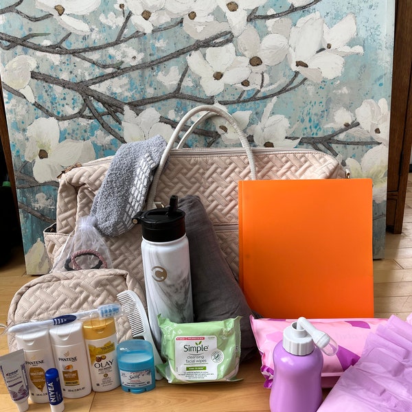 Pre Packed Hospital Bag Etsy