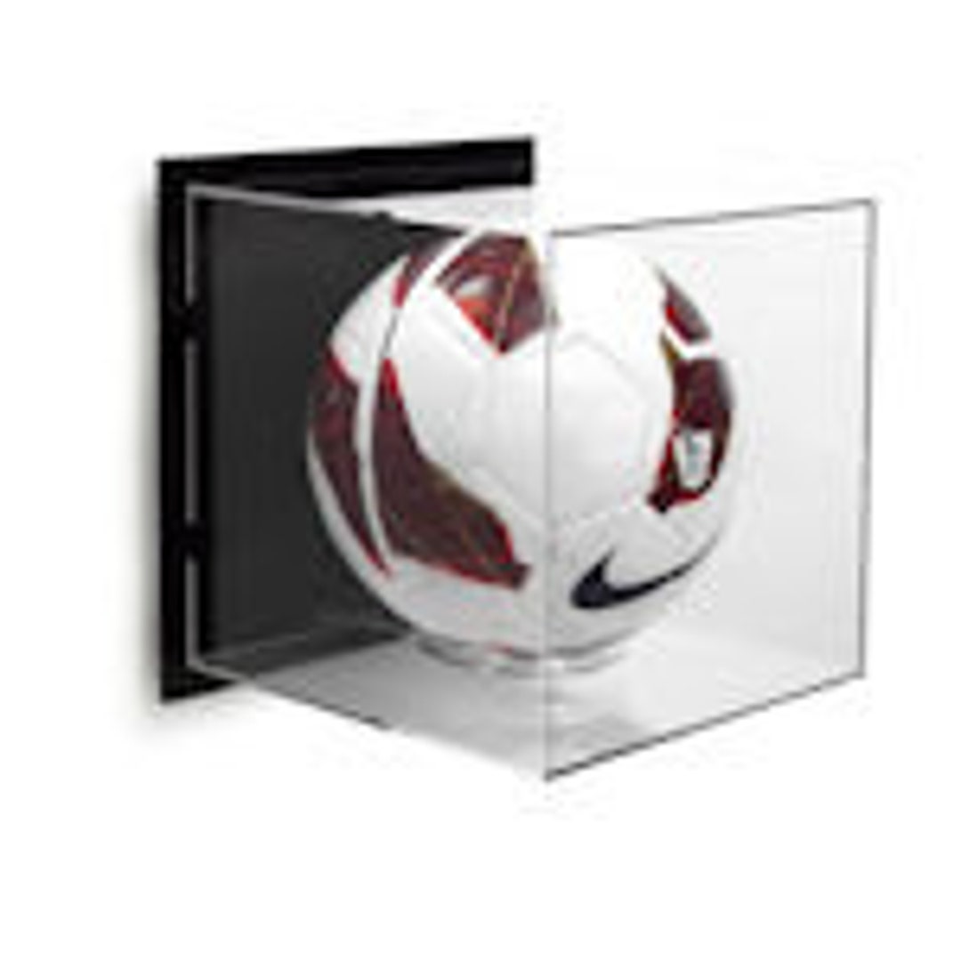 Wall Mounted Football Display Case Football Shelf Signed Autographed Holder Etsy UK