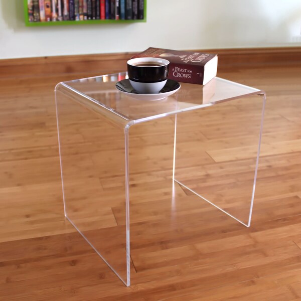 Acrylic Side Table Etsy UK