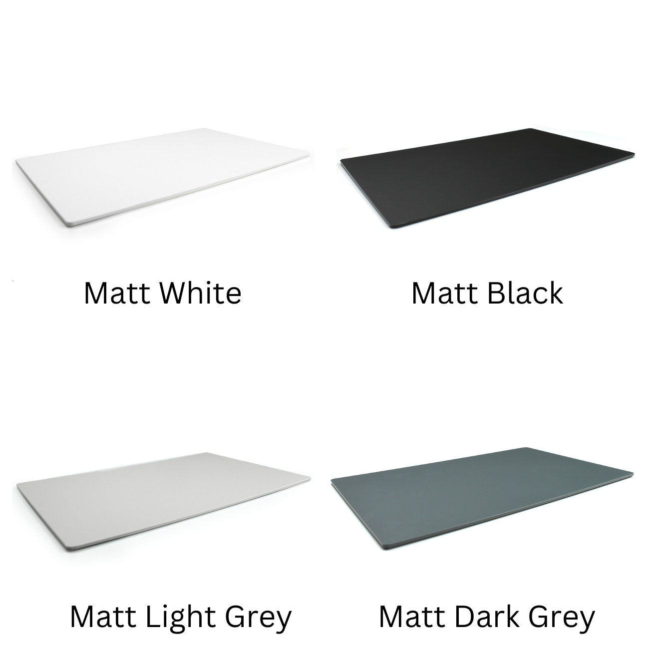 Acrylic Placemat 30x22cm Rectangle Hardwearing & Long Lasting Plastic