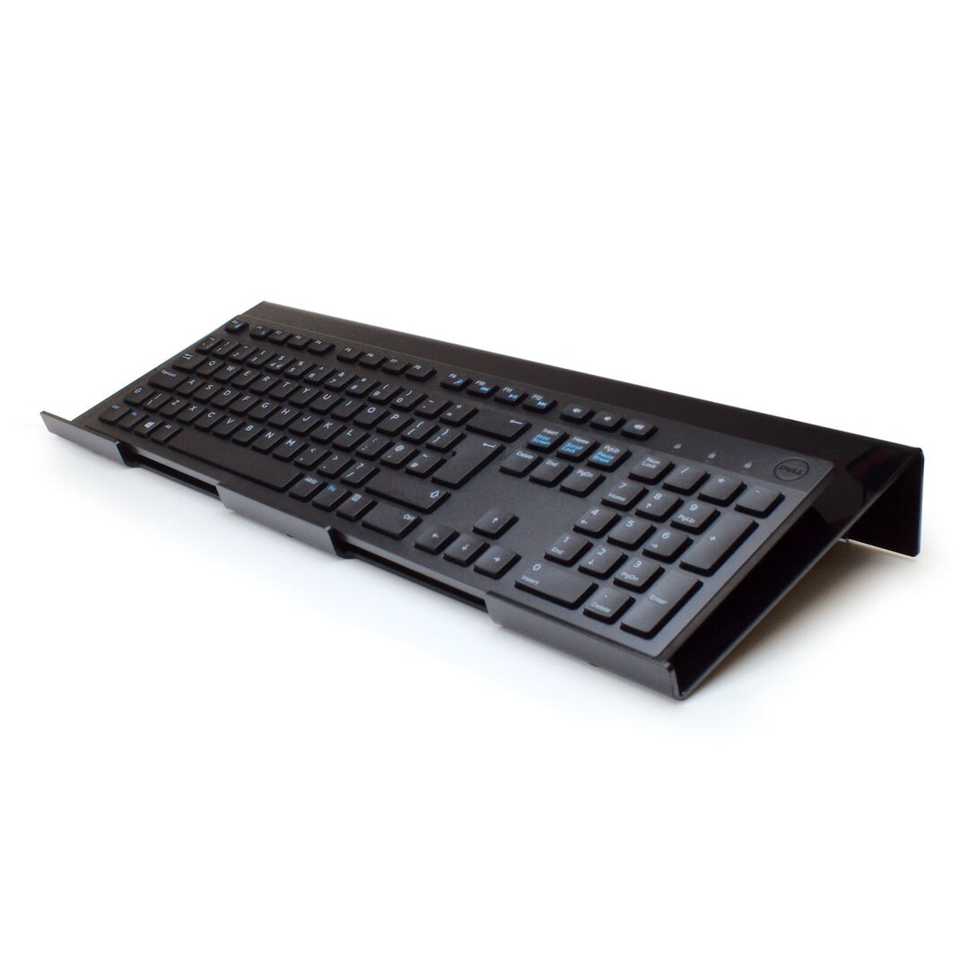 Ergonomic Keyboard Stand Riser Holder Clear Black - Etsy