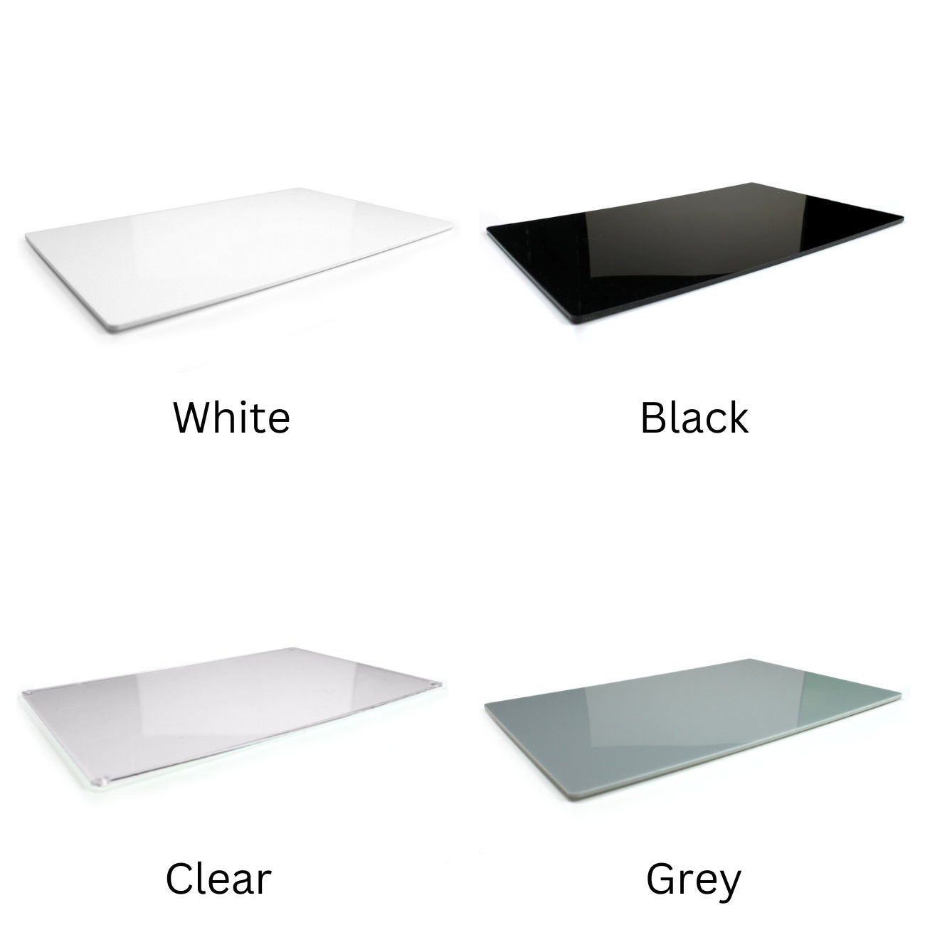 Acrylic Placemat 30x22cm Rectangle Hardwearing & Long Lasting Etsy UK