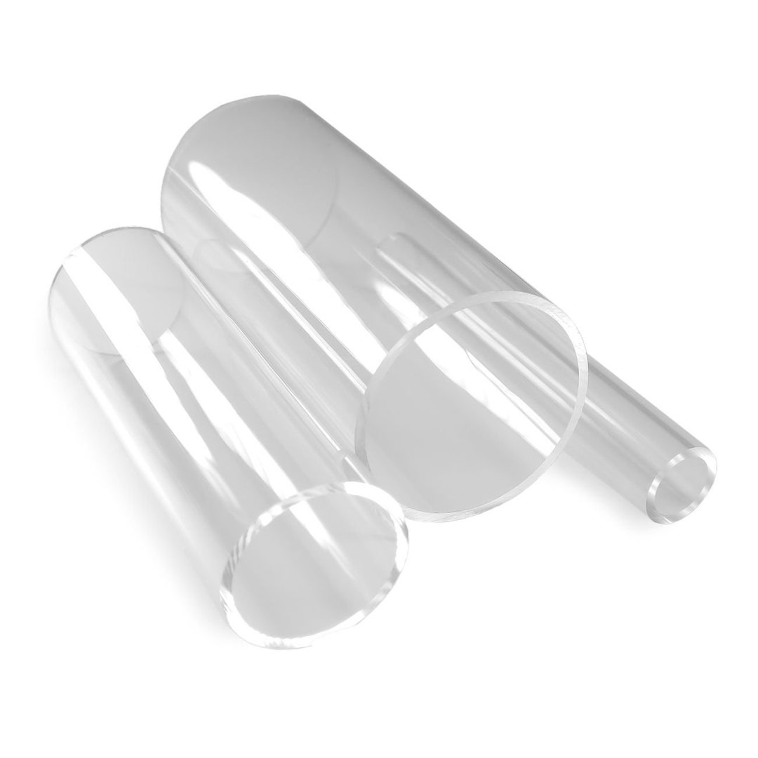Clear Acrylic Tube Cut to Size Plastic Material Pipe Various Diameter and Length Etsy UK