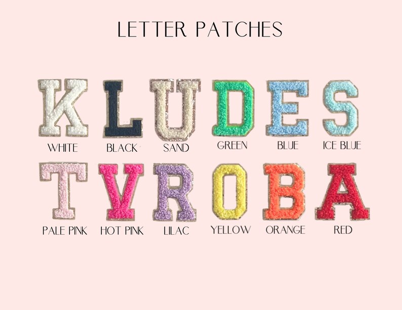 Gepersonaliseerde nylon heuptasje voor kinderen Chenille Letter Patch Heuptasje Aangepaste kinderriemtas Mini-heuptasje voor kinderen Crossbody-patchtas afbeelding 8