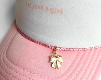 Trucker Hat Chain Charms | Slogan Trucker Hat With Gold  display picture 3