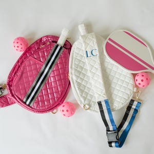 Personalized Pickleball Backpack | Embroidered Pickleball Backpack | Pickleball Paddle Backpack | Custom Pickleball Sports Bag | Custom Bag