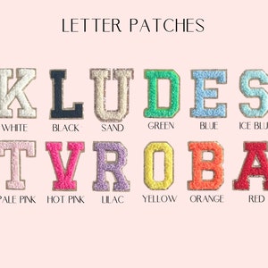 Personalized Nylon LARGE Cosmetic Bag Chenille Letter Patch Makeup Bag Customized Travel Bag Bridesmaids Gifts Patch Tote imagem 9