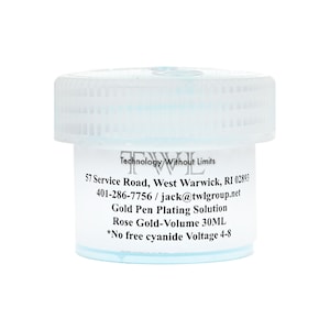 TWL J-PEN Rose 5N Gold Pen Plating Solution  - 30 ml