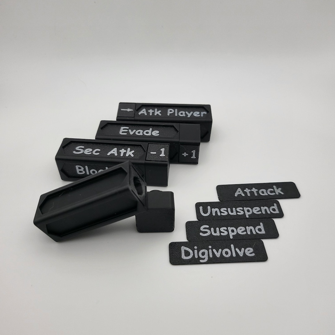 Keyword Tokens/counters +/-, Digimon TCG Game Counter, Personalized ...