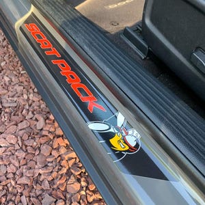 Door Guard Sills for Dodge Charger Scat Pack Door Guard Sticker Decorative Door Entry Guard Replacement for Dodge