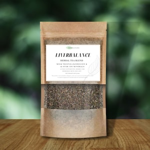 LiverBalance Herbal Tea Blend | 100% Natural Formula Milk Thistle, Dandelion Root, & over 100 Minerals