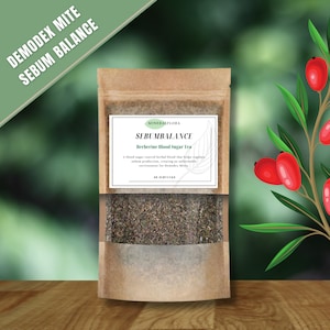 SebumBalance For Demodex 100% Natural Herbal Blend - Berberine, Gymnema