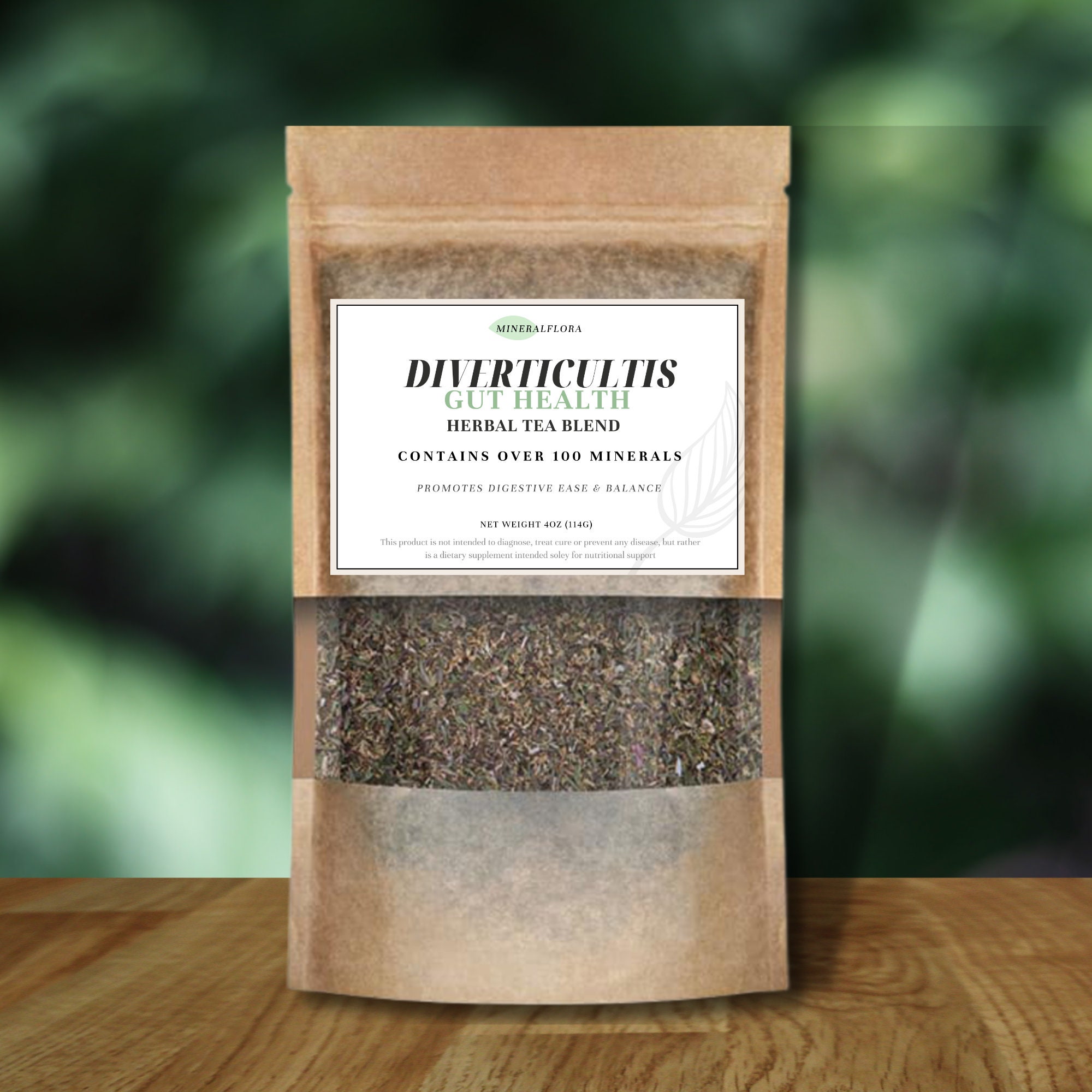 Diverticulitis Soothe Tea Herbal Blend Etsy