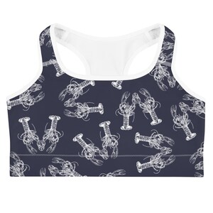 Nauti Love Lobster Sports bra