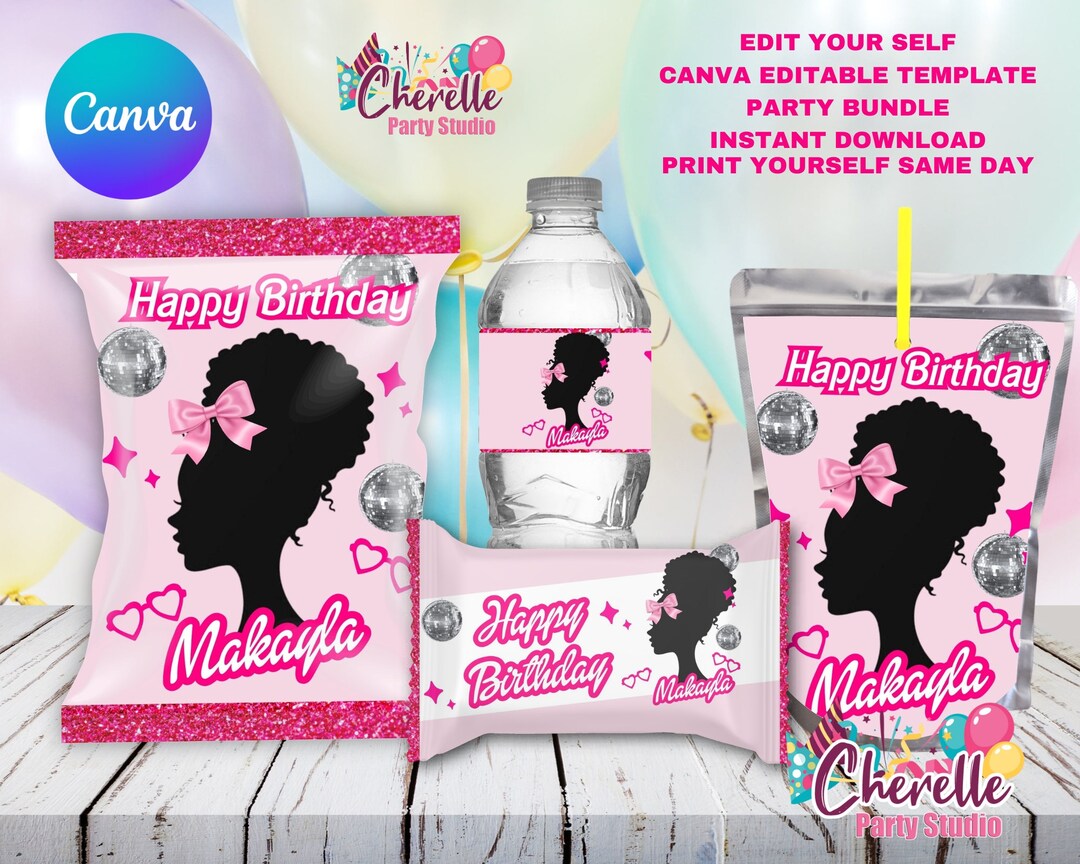 Doll Party Favors, Doll Party Bundle Etsy