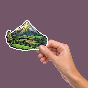 Mount Fuji Sticker - Vinyl Sticker
