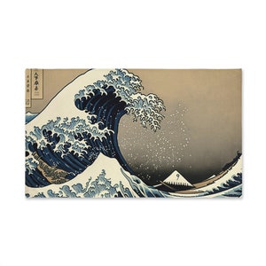 Great Wave Hand Towel | The Great Wave off Kanagawa | Soft and Durable
