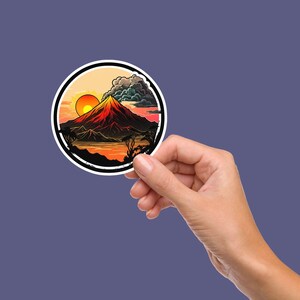 Mount Fuji Sticker - Vinyl Sticker