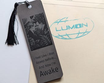 Severance Inspired Burt and Irving Faux Leather Bookmark