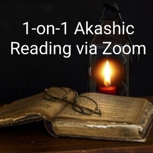 Live Akashic Records Reading (via Zoom 1 Hour)