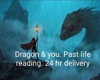 Dragon Past Life Akashic Reading - Find Your Soul Guide (2 pages PDF) 24 hr delivery