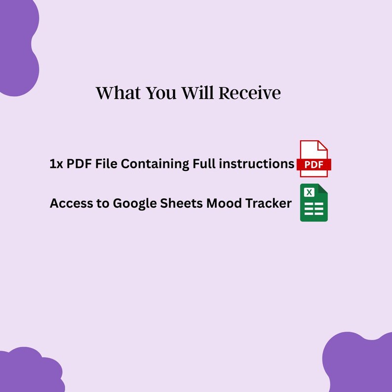 Digital Mood Tracker Spreadsheet, Google Sheets Template, Daily Mood ...