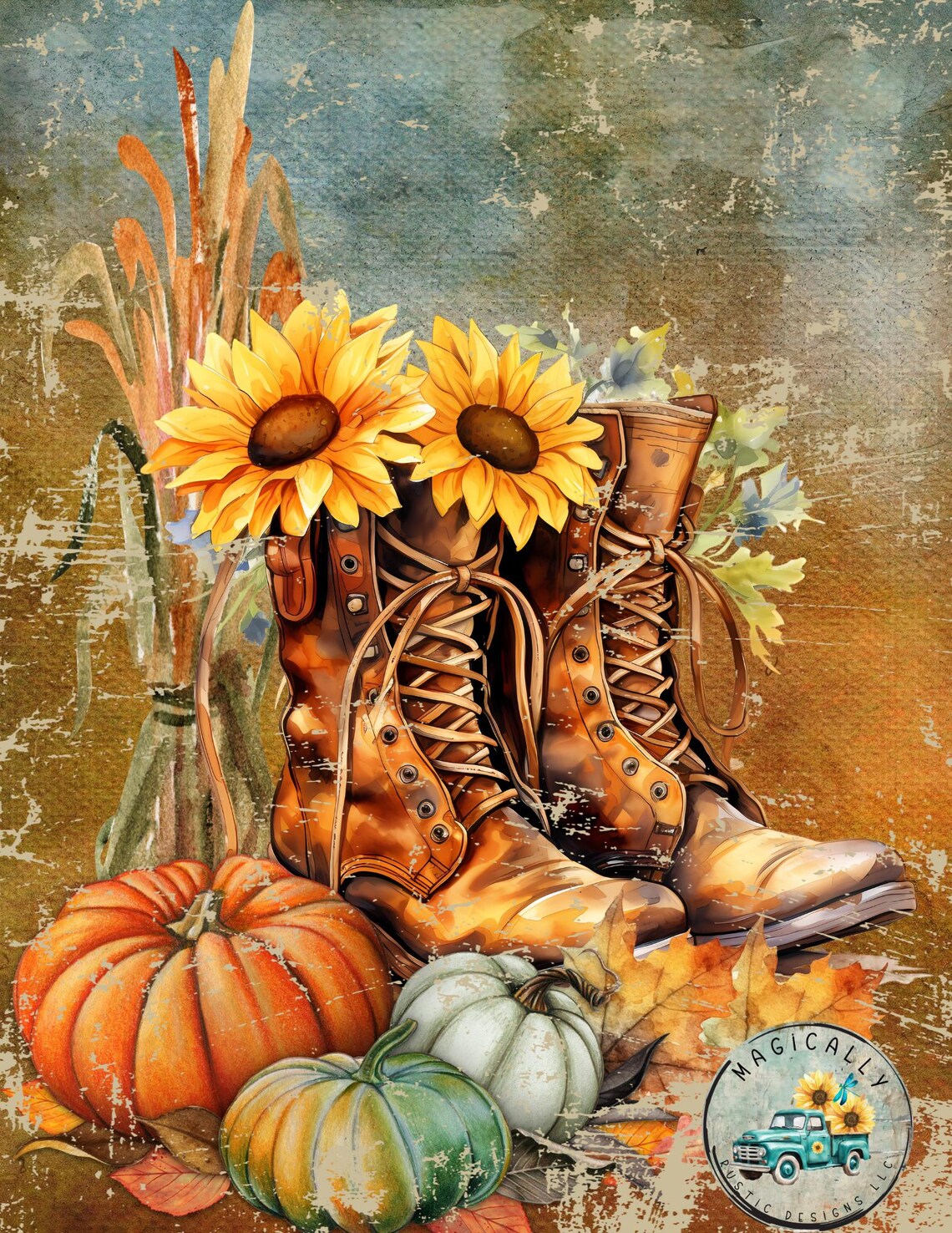 Fall Boots Digital Print: DIY Craft Prints, Decoupage Prints - Etsy