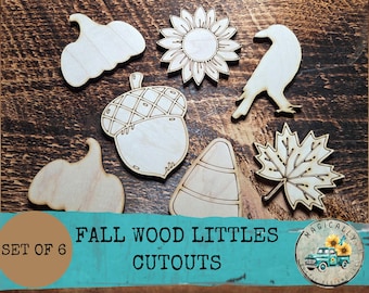 Fall Wood Mini Cutouts: DIY Autumn Crafts