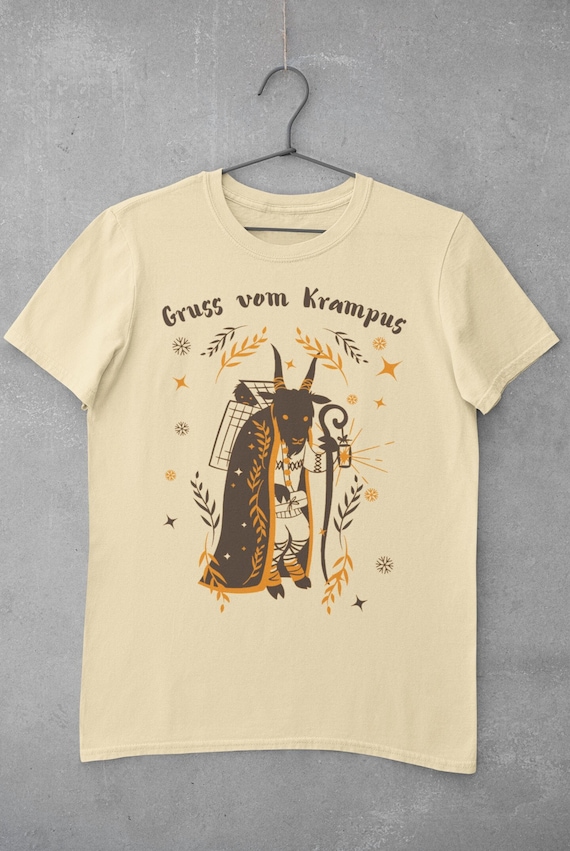 Gruss vom Krampus T-Shirt: Spooky Christmas Tee