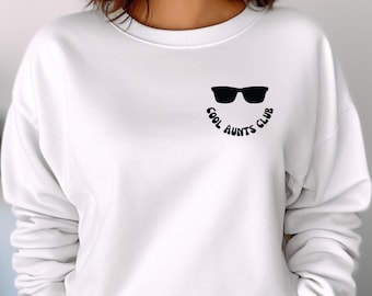 Cool Aunts Club Sweatshirts, Aunt Gift, Sister Gifts, Aunt Birthday Gift, Aunt Sweatshirt, Auntie Sweatshirt, Cool Aunt, Gift for Auntie