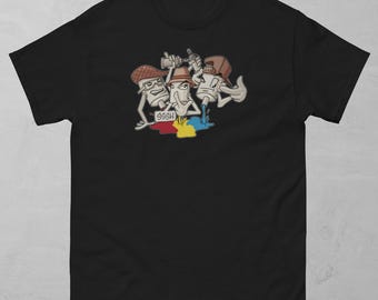 See No Evil Graffiti T-Shirt: Urban Street Art Style