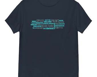 Urban Graffiti Art T-Shirt: Inspirational Lettering, Street Style