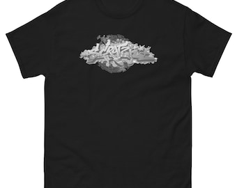 スクラッチ - グラフィティデザイン、オリジナルヒップホップステートメントヘビーコットンTシャツ