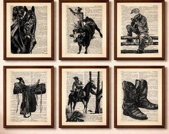 Western Wall Art, Western Poster, Retro Cowboy Print, Western Prints, Wild West Print, Cowboy Poster, Western Wall Prints, Arizona Wall Art