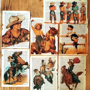 Vintage Western Print, Cowboy Theme Party, Cowgirl Print, Cowboy Decor, Cowgirl, Arizona Art, Retro Western, Howdy Print, Vintage Cowboy