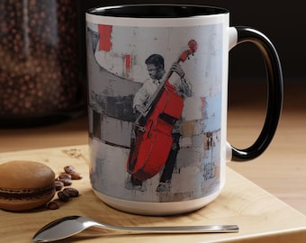 Abstract Jazz Art Coffee Mug